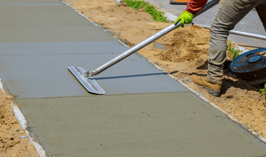 Sidewalk Installation